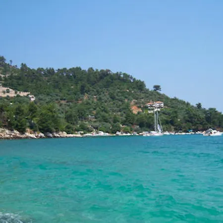 Room In Studio - Hotel Georgia - Peaceful Room Near Golden Beach In Thassos Island * 크리시 아모우디아